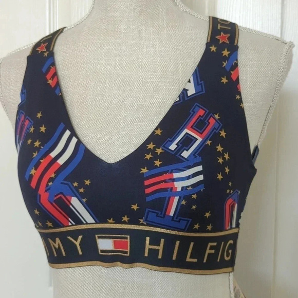 Hilfiger Collection- Tommy Hilfiger Red, White and Blue Workout Set - Picture 3 of 9